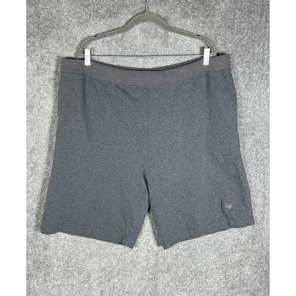 Red MaCaw Trading Relaxed Pull On Sweat Shorts Men Size XXL Gray Pockets - Picture 4 of 11